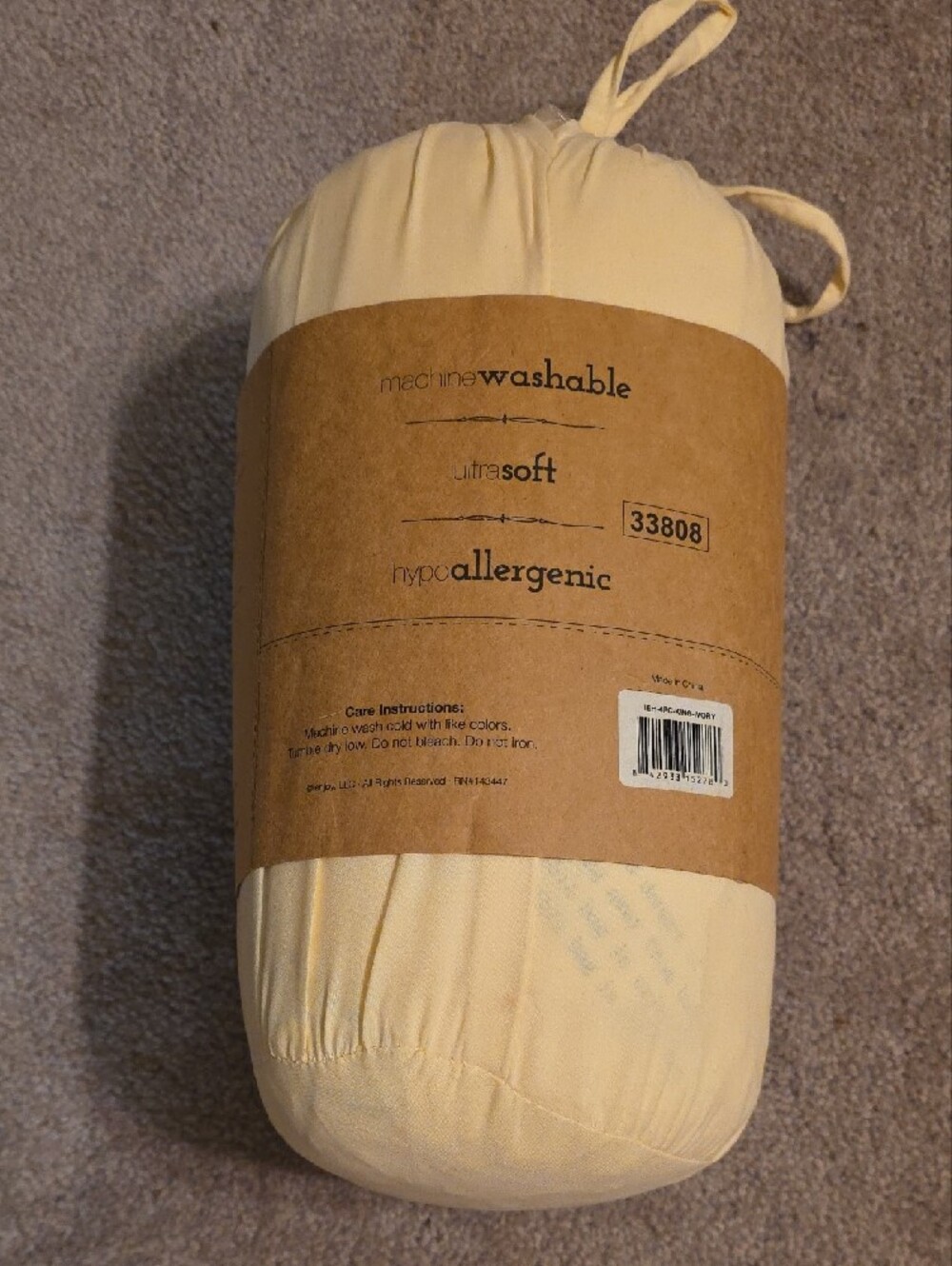 Premium Cream 4-Piece Sheet Set - Picture 2 of 3